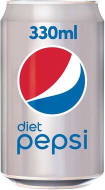 BRIT DIET PEPSI CAN 330x24
