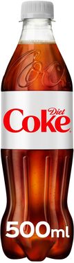DIET COKE CONTOUR PET 500x24