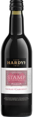 HARDYS STAMP SHIRAZ CAB 187x12