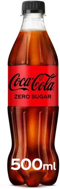 COKE ZERO PET 500X12