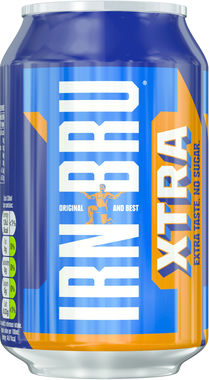 IRN BRU XTRA CANS  330x24