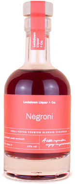 LOCKDOWN LIQUOR NEGRONI 100X24