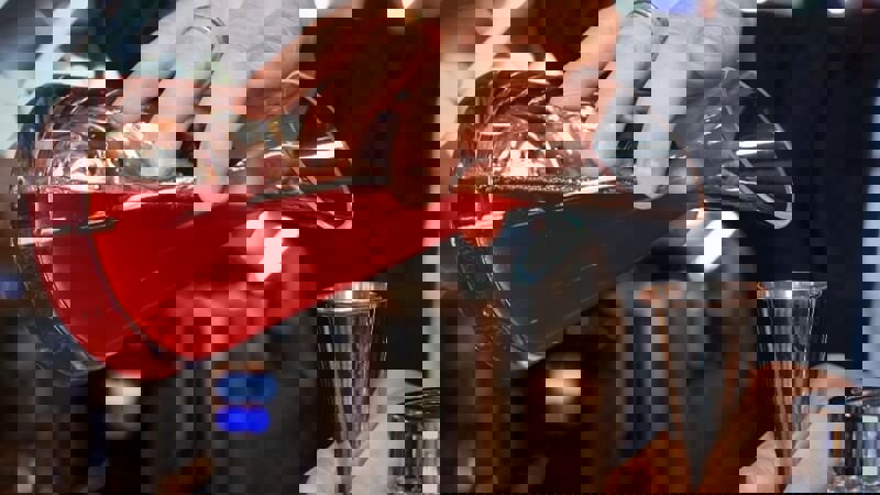 Prebatching Cocktails.JPG