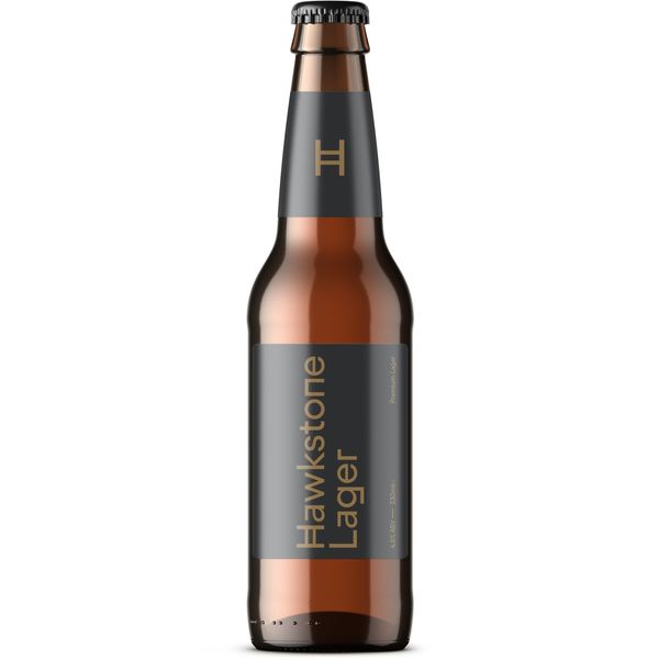 Hawkstone Premium Lager 4.8% Bottle